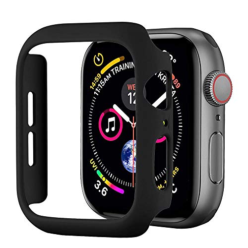 ایگرد | قیمت و خرید BOTOMALL Compatible Apple Watch Series 6/SE/5/4 40mm  44mm Case,Series 3/2 38mm 42mm Matte Hard Cover Accessories Slim Guard Thin  Lightweight Protective Bumper for iWatch(Black,44MM Series 6/5/4/SE)