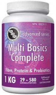 Multi Basics Complete Powder (1Kg = 2.2LB Powder) Brand: A.O.R Advanced Orthomolecular Research