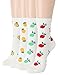 OSABASA Womens Casual Socks 4,5Pairs 1 Set Pack with Cute Colorful Pattern
