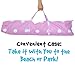 Kids Teepee Tent for Girls, No Toxic Chemicals Added, Carrying Case, Pink Play Tents Indoor for Kids, Large Enough Tipi for Toddler Dog Baby Boy Adult Children Adults Dogs Boys, Childs Reading Nook