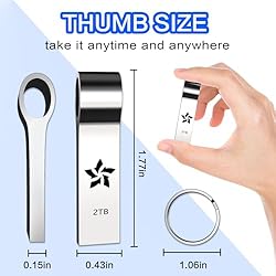 2TB USB Flash Drive, High Speed USB Thumb Drive