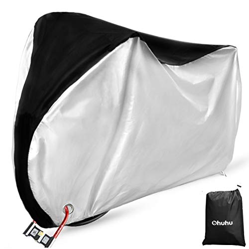 Ohuhu Bike Cover Waterproof Outdoor Bicycle Covers for Mountain and