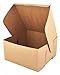 SCT Kraft One-Piece Non-Window Bakery Boxes, 10 x 10 x 5.5, Brown, Paper, 100/Carton