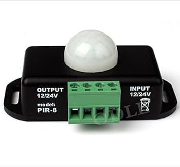 Amazon.com: Cuerpo Sensor Detector de movimiento IR sensores ...