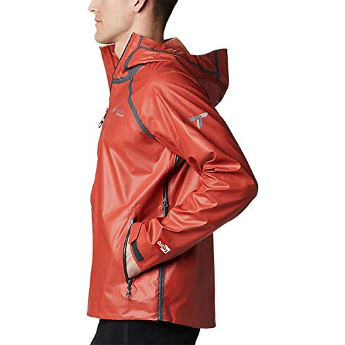 columbia titanium red jacket