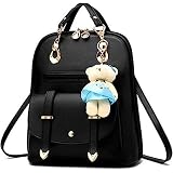 black leather backpack purse amazon Amazon.com: Girls Mini Cute Bowknot Fashion Small Backpacks Purses for Teen Women: Clothing This backpack does it all Backpack Purse for Women Large