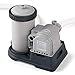 Intex 28633EG Krystal Clear Cartridge Filter Pump for Above Ground Pools, 2500 GPH Pump Flow Rate, 110-120V with GFCI primary