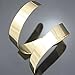 RechicGu Gold Egypt Cleopatra Swirl Snake Upper Arm Cuff Armlet Armband Bangle Bracelet with Gift Box