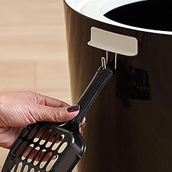 IRIS USA Cat Litter Box, Top Entry Litter Box with