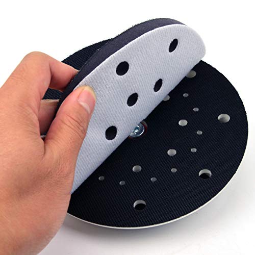 image for PoliWell 6 Inch(150mm) 17-Hole Dust-free M8 Thread (Hard) Back-up Sand