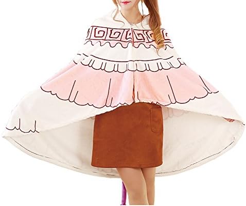 PPMM Women's Kanna Costume Outfit Cosplay Cloak Hoodies Blanket