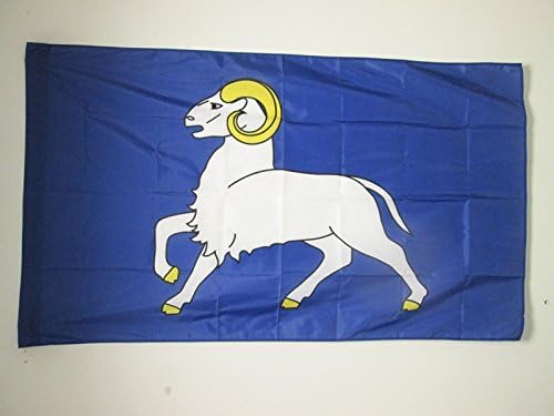 AZ FLAG, Cornouaille Flag, 3x5 Ft, Cornwall Banner with Sleeve, 100% Polyester, Fade Resistant, Vivid Colors, 3' x 5' Feet