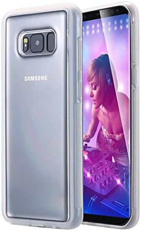 Case for Samsung Galaxy S8 Plus Anti Gravity Selfie Hard Cases Cover Stick to Wall, Glass, Whiteboards &amp; Smooth Surfaces, Crystal Clear (Trasparent)