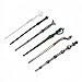 OPENDGO 11 Pcs Harry Potter Magic Wand Set Dumbledore Kids Toys Magic Wands Stick with Keychain Necklace in Box (11pcs/Set)