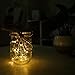 Solar Mason Jar Lid Lights,6 Pack 30 Led Fairy Firefly String Jar Lids Lights,6 Hangers Included(No Jars),Outdoor Solar Lantern for Patio Yard Garden Wedding Party Table Decor
