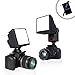 ENHANCE Dual Mounting Portable Soft Box Flash Diffuser for Pop-Up Flashes and External Flash Speedlites - Works With Sony Alpha 7 II , SLT-A77 II , Alpha 7S , Cyber-shot DSC-H400 , DSC-H300 and More **Includes Accessory Bag and Cleaning Brush**