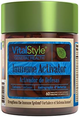 VitalStyle Immune Support, Immune Booster, and Natural Wellness Formula with Vitamin C, Zinc, Berberine and Other Minerals, and Vitamins