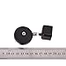 NUOLUX Retractable Chalk Holder for Pool Billiard Snooker (Black)