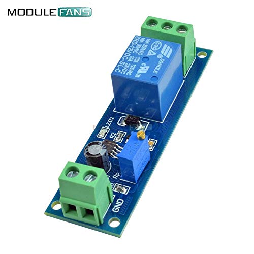 image for HATOLY DC 12V 10A Delay Timer Switch Adjustable 0 to 10 Second with NE