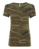 Alternative Ladies' Eco-Jersey Ideal Tee 1940-Large-Camo