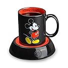 Disney Mickey Mouse Mug Warmer, Black/Red