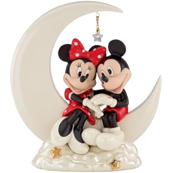 Lenox Classics Mickey And Friends Over the Moon for Minnie Sculpture