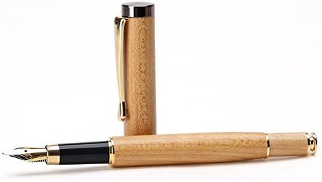 Personalized Luxury Wood Fountain Pen, 100% Handcrafted Wood Traditional Ink Pen, Perfect Gift for him Gift for her, Unique Gift