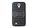 ULAK Galaxy I9200 Case, Galaxy Mega 6.3 I9200 Case, Shock Absorbing with Belt Clip Holster an Hybrid Case Design + Media Stand for Samsung Galaxy Mega 6.3 I9200 (6.3