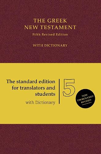 Greek New Testament W/Dict.,Revised
