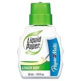 Paper Mate Correction Fluid, 22ml, Ledger Buff (PAP5660115) (12-Pack)