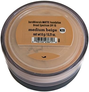 BareMinerals Matte SPF15 Foundation - Medium Beige ( 2N ) - Bare Escentuals - Powder - BareMinerals Matte SPF15 Foundation - 6g/0.21oz