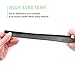 CYWLIFE 12-14MM Large Hair Ties Bands for Women Girls Men for SUPER Thick Curly Heavy Hair, 20 PCS Black, No Crease Seamless Ponytail Holders Scrunchie, No Damage No Slip Soft Hair Elastics