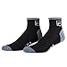 Fila Mens Ankle Socks 6 Pack Jacquard Logo (Black, 13-15)