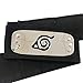 huippy Cosplay Accessories Japanese Anime for Leaf Village Headband Black