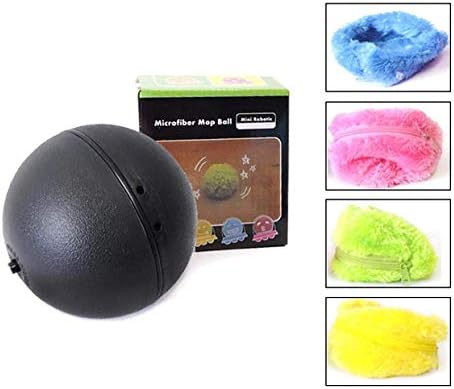 Chidi Toy Magic Roller Ball, 2-in-1 Function Pet Electric Toy Ball with 4 Wool Cover for Dog Cat Pet,Pet Educational Toys Pet Magic Ball
