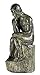 Bellaa 22678 The Thinker Statue Rodin Fine Art Sculpture 5 inch