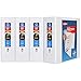 Avery Heavy Duty View 3 Ring Binder, 3" One Touch Slant Ring, Holds 8.5" x 11" Paper, 4 White Binders (79793) primary