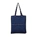 MyLifeUNIT Denim Shoulder Bag, Tote Bag Handbag with Double Pockets for Women