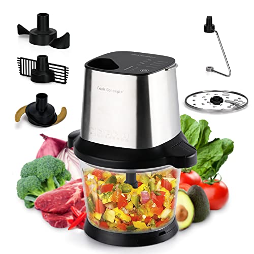 Mnj Food Processors 12 Cup, 1000W, Powerful Meat Grinder, Vegetable