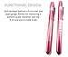 Penlight (Pink) Oak-Lite's 2018 Nurse Graduation Gift Penlight (2 Pack and AAA Batteries included) with Pupil Gauge and Pocket Clip. Perfect Gift for Doctors EMTs and Nursing Students