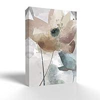 Canvas Wall Art - Abstract Lotus - Canvas Prints Home Artwork Decoration for Living Room,Bedroom - 12x18 inches