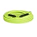 Flexzilla HFZ1450YW2 1/4" (inches) x 50' (feet) Air Hose, 50 ft, MNPT Fittings, Heavy Duty, Lightweight, Hybrid, ZillaGreen-HFZ1450YW2 primary