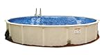 Embassy Pool 4-1800 PARA100 Above Ground Swimming Pool, 18-Feet by 52-Inch, Creamy Tan