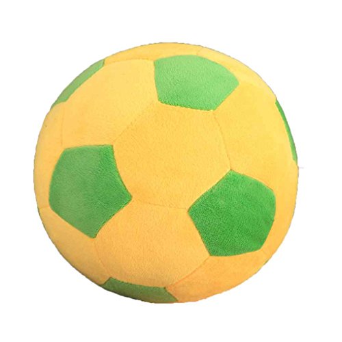 Xuanhemen Cartoon Soccer Ball Pillow Stuffed Plush Baby Football Soccer Sports Toy Gift for Toddler Kids Adults