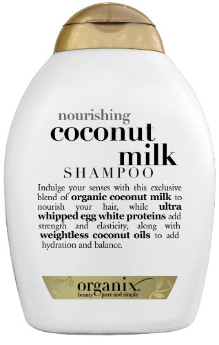 Organix nourishing shampoo, coconut milk, 13 ounce (pack of 2)