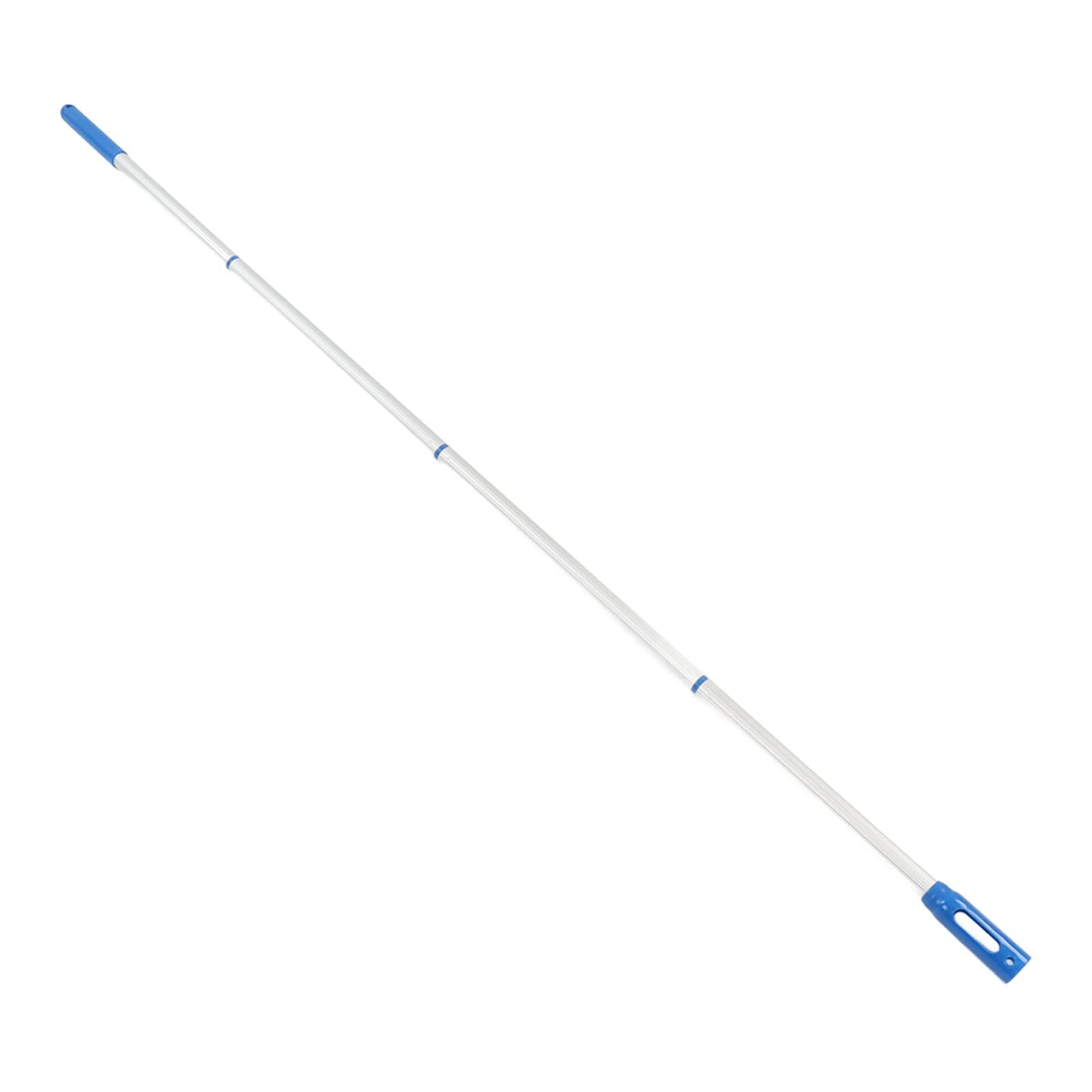 Fockety Swimming Pool Pole, 4 Section 1.6 Meter Aluminum Pool Pole Telescopic No Deformation, Pool Extension Pole Swimming Pool Accessories for Skimmer Nets, Vacuum Heads, Brushes