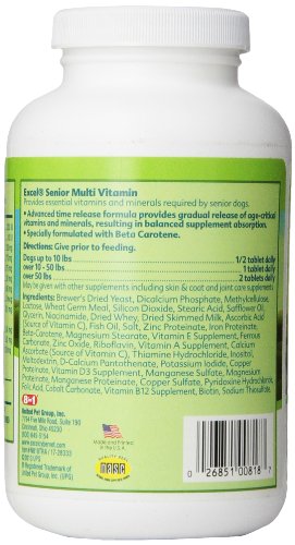 Excel N818TR Senior Dog Vitamins - Image 5