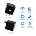 Hidden Spy Camera - Wireless Home Usb Security Camera with Charger - Best Mini Spy Cam Wifi 1080p - Night Vision Security Spy Camera With Motion Detector - Small Nanny Spy Camera For Women Men Black