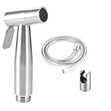 Mushang Bidet Sprayer Premium Stainless Steel by 304 Hand Held Sprayer Best For Toilet Cleaning P21+