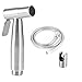Mushang Bidet Sprayer Premium Stainless Steel by 304 Hand Held Sprayer Best For Toilet Cleaning P21+